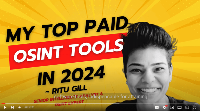 Best Paid OSINT Tools
