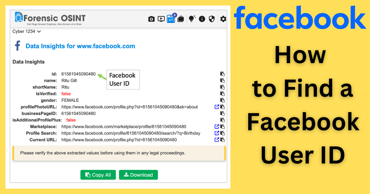 How to Find Facebook User ID (AKA Facebook ID)