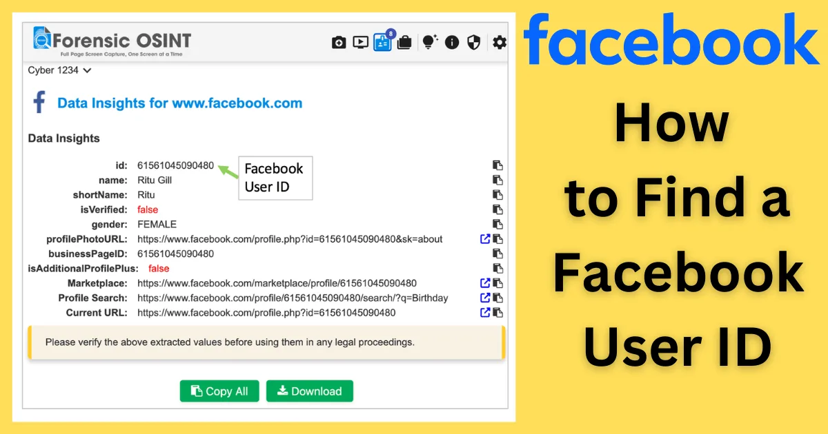 How to Find Facebook User ID (AKA Facebook ID)