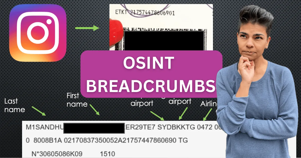 OSINT Breadcrumbs: How Small Clues Lead to Big Breakthroughs