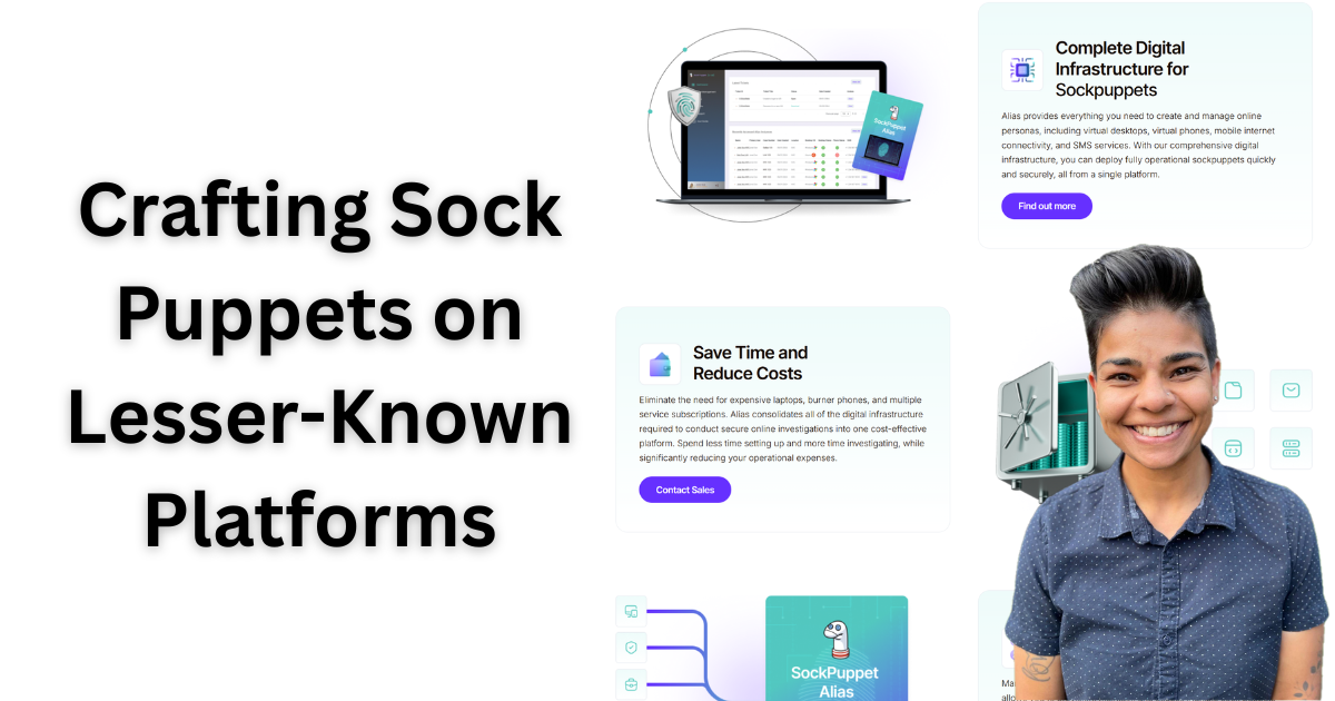 Crafting Sock Puppets on Lesser-Known Platforms with Sockpuppet.io