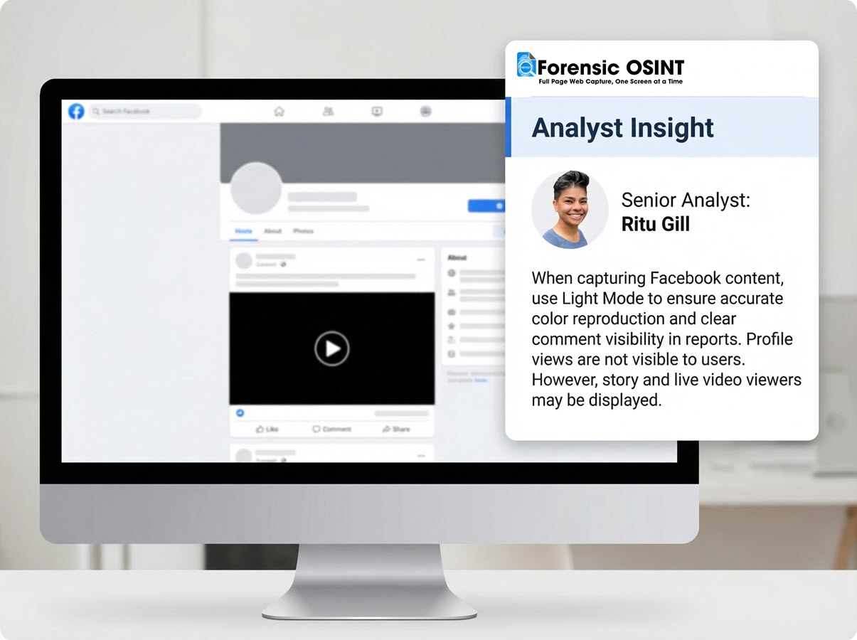 In-app OSINT knowledge panel with investigative tips