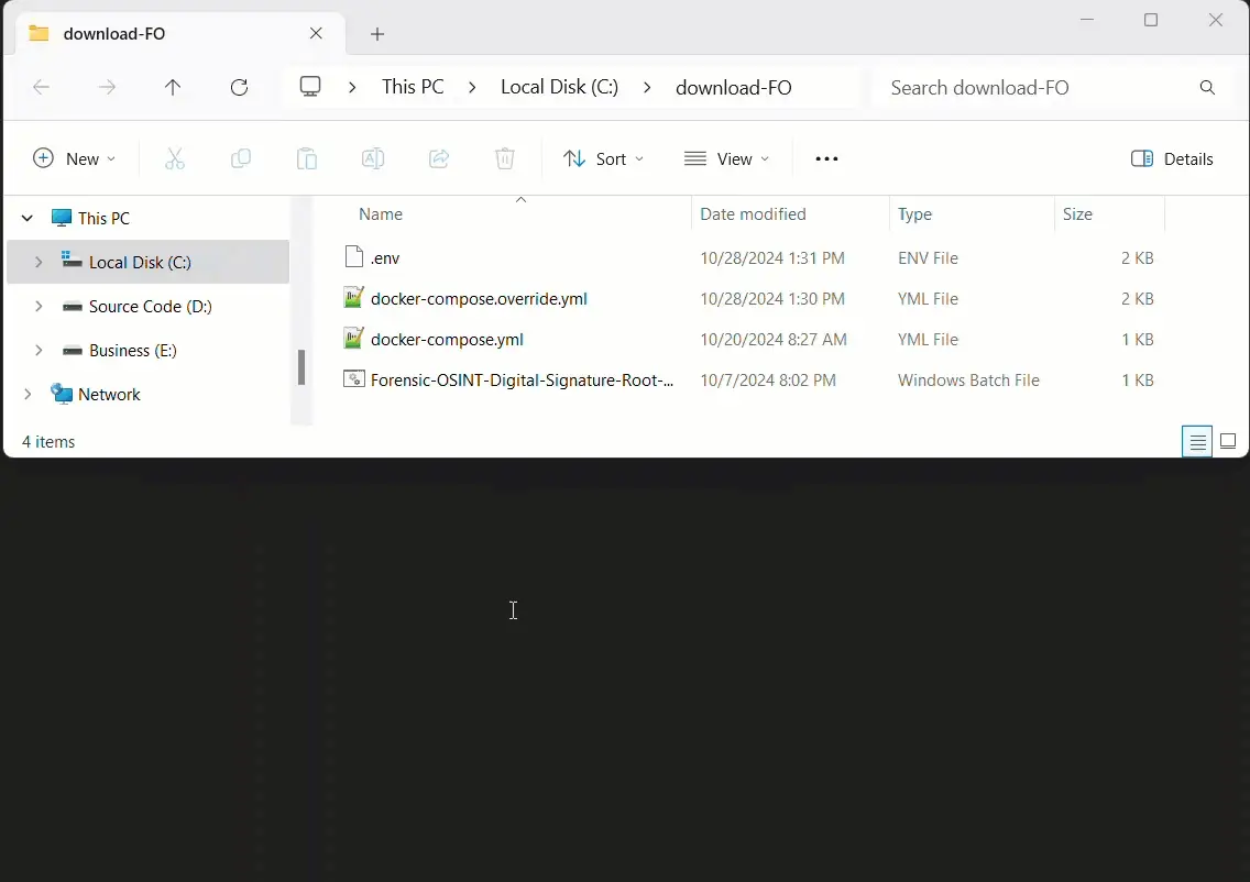 Opening Terminal or PowerShell