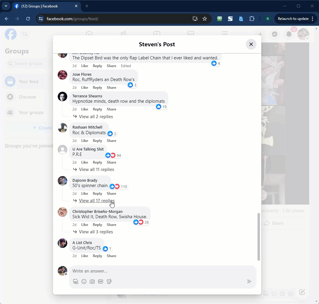 Auto-Expanding Comments
