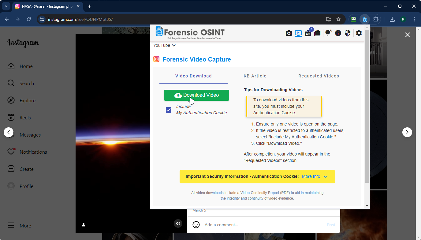 Video Download Improvements